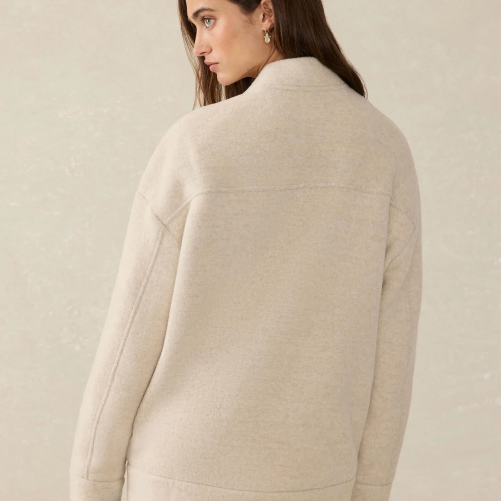 Faherty Oatmeal melange jacket - Picture 5 of 5